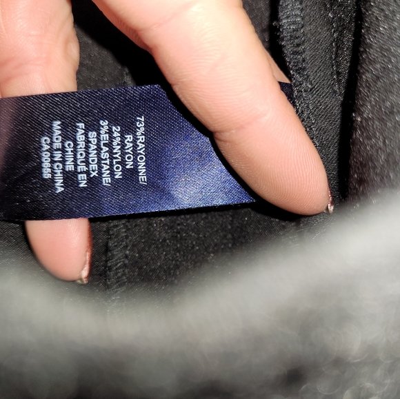 Black Straight Leg Dress Pants - Reitmans - Picture 5 of 5